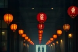 汤姆私人影院主题包厢内的大屏投影与环绕声音响布置实景