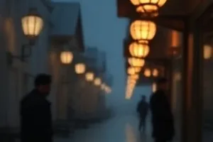 空港三十六小时影片封面：深夜候机厅的落地窗与跑道灯